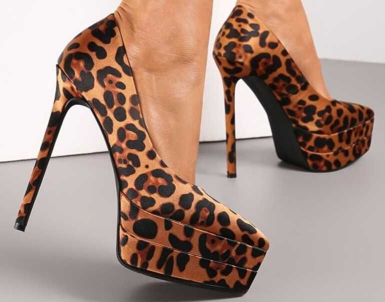 NA PREZENT szpilki high heels platforma wysokie styl pleaser Stroszek