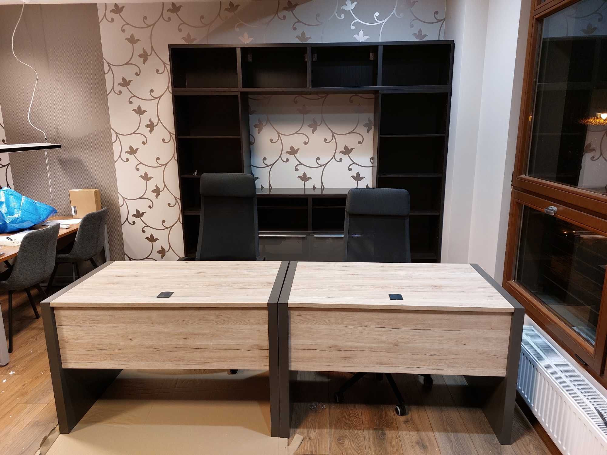 Regał modułowy IKEA kolor venge 260x240