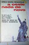 Livro A Oeste Nada de Novo Erich Maria Remarque
