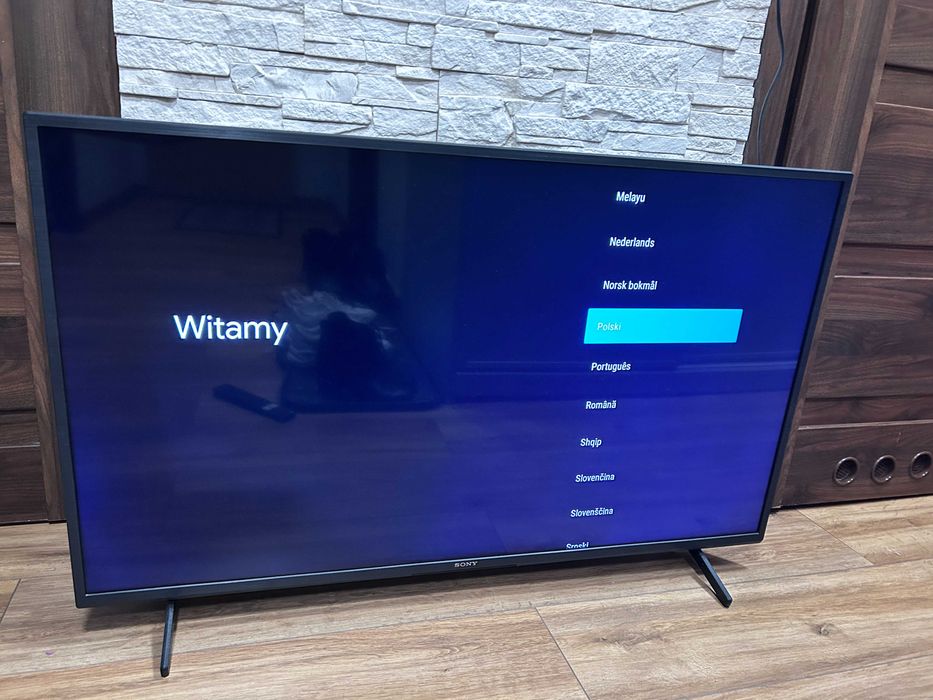 Telewizor Sony Bravia 4K HDR 43" KD43X72K Android komplet tv