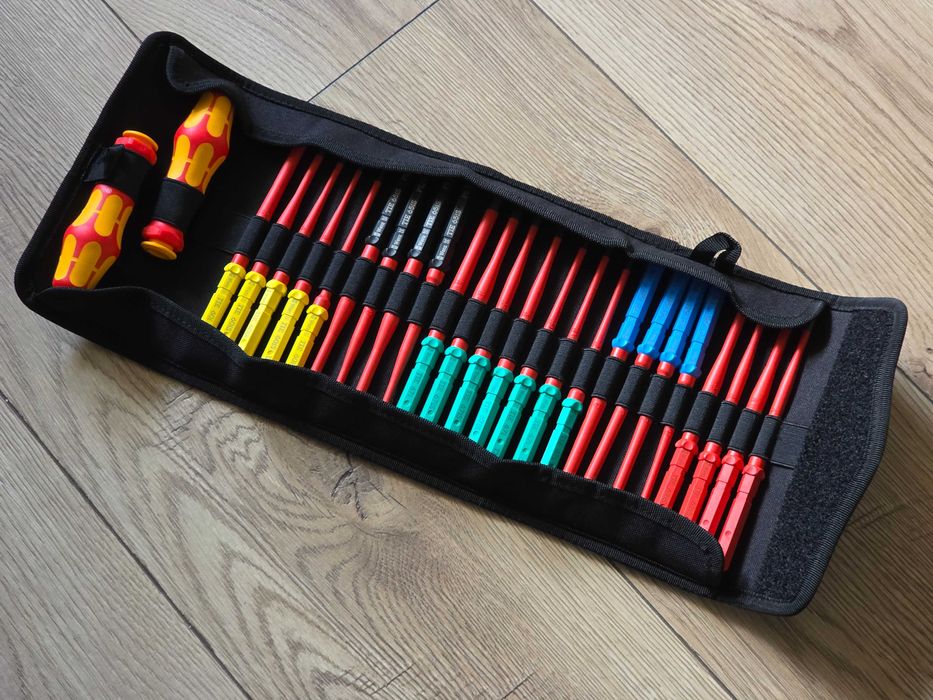 WERA Duże Etui Kabura z Rzepem na Wkrętaki Śrubokręty Bity Narzędzia