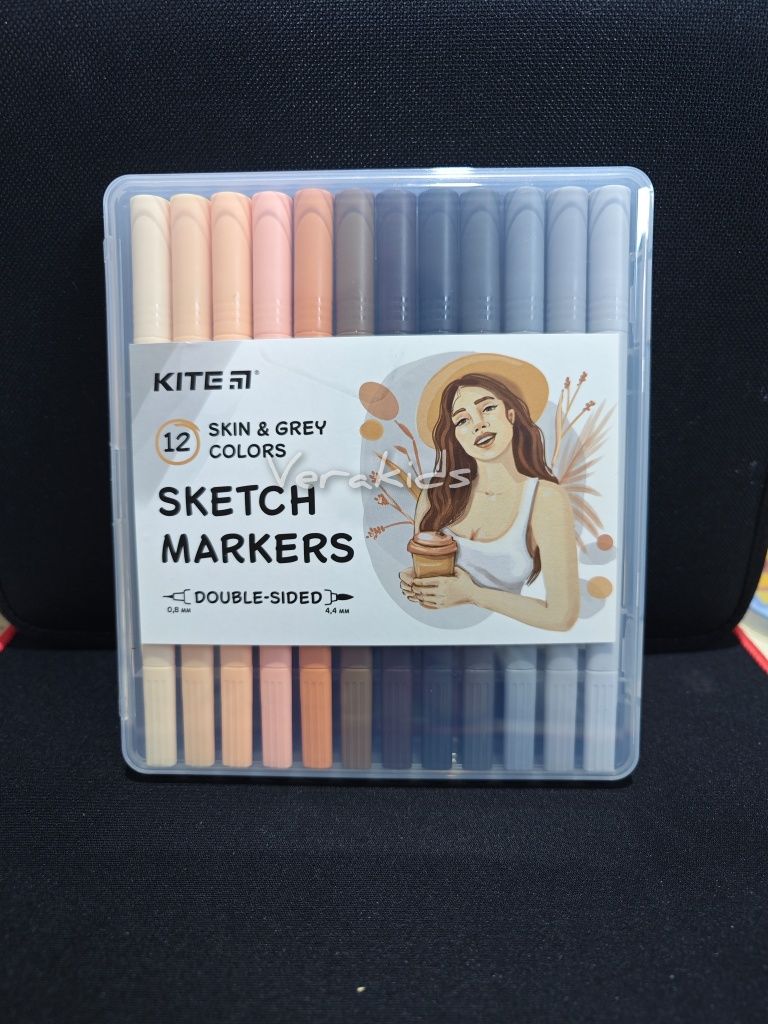 Kite sketch markers marine and skin маркери фломастери лінери
