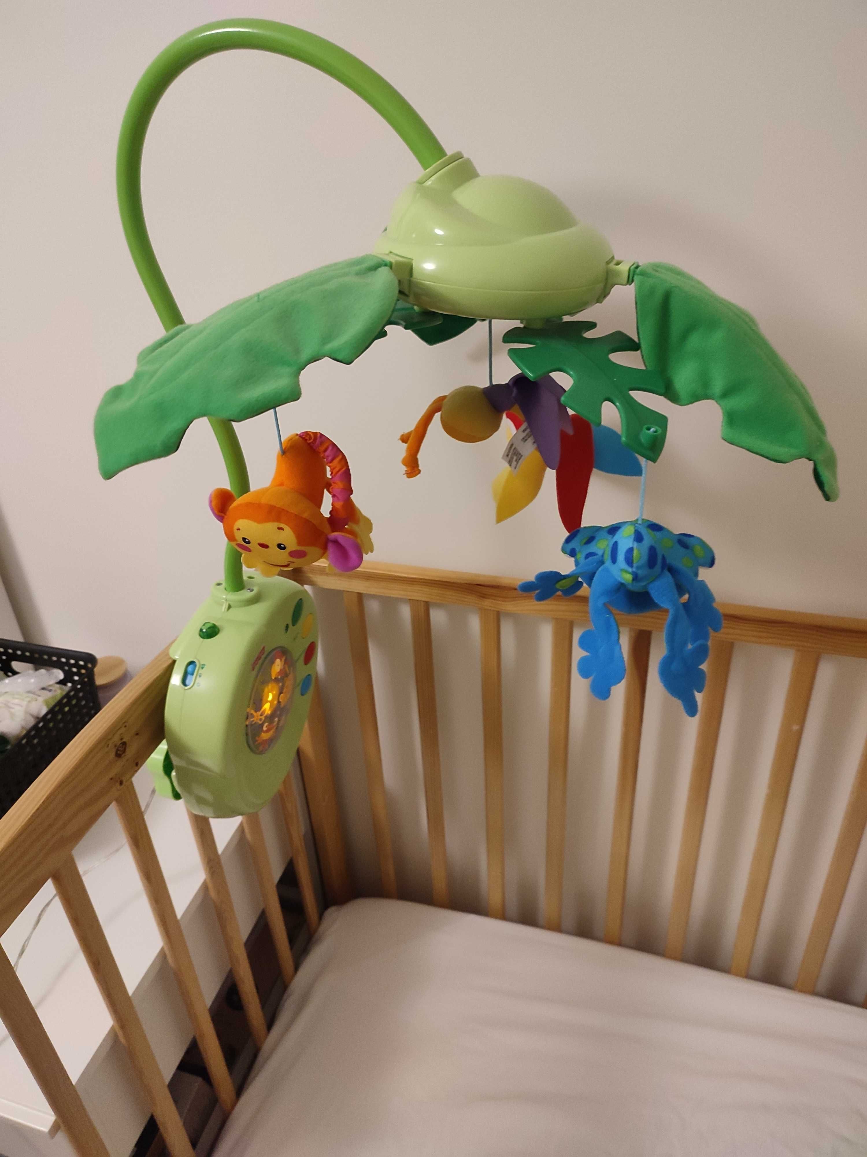 Karuzela do łóżeczka Fisher Price Rainforest z zasilaczem