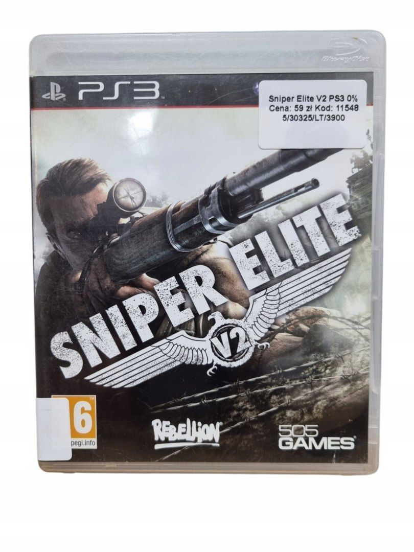 Gra Sniper Elite V2 Playstation 3 Ps3 Używana