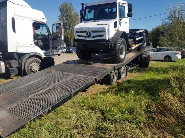 Transport specjalistyczny niskopodwoziówka wózki widłowe maszyny itp