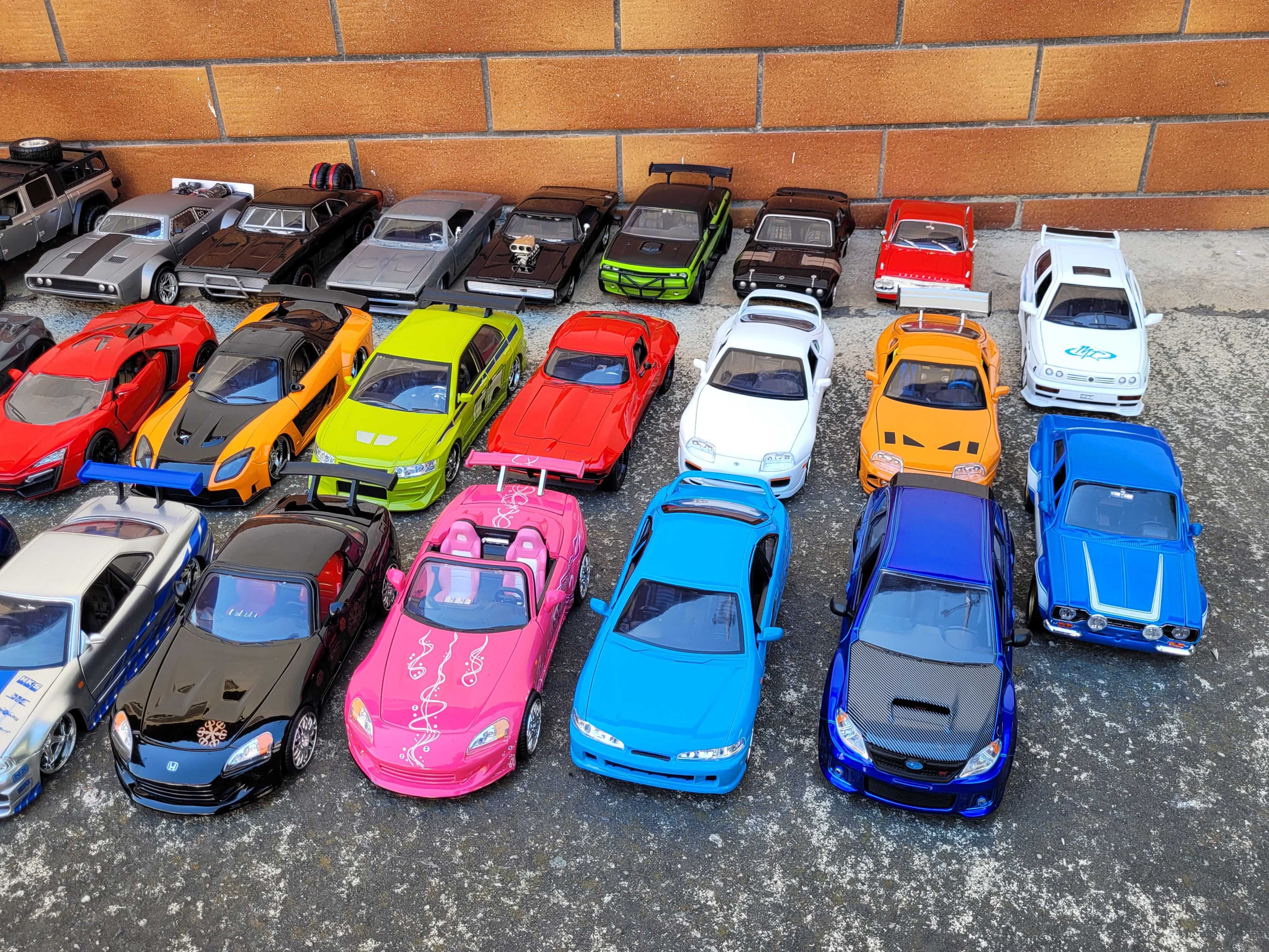 Kolekcja Modeli Jada 1:24 Szybcy i wściekli  Fast & Furious 26 sztuk