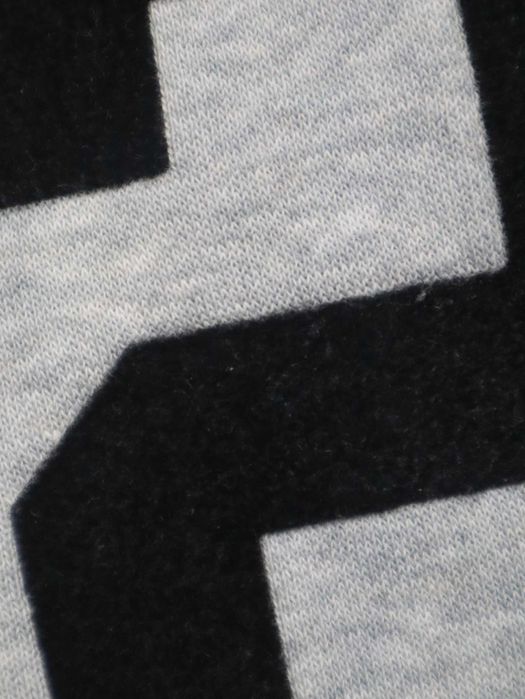 Vintage Retro Nike 72 szara bluza rozpinana z kapturem z czarnym logo