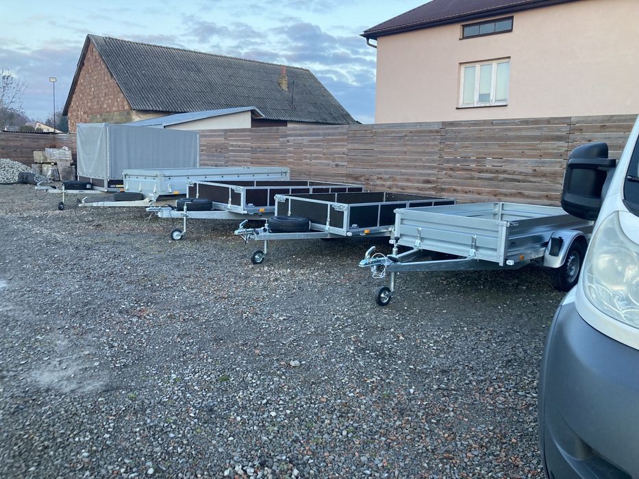 Wypożyczalnia przyczepek w Kupnie ! NOWE przyczepki STIM