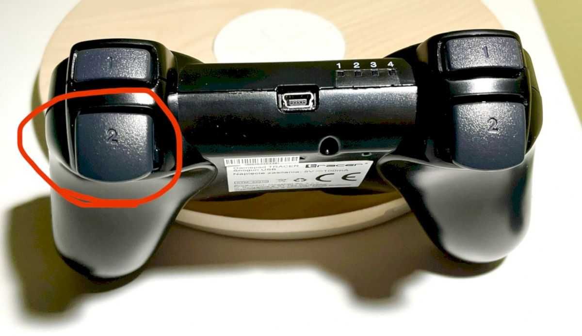 GamePad, Pad, joystick - Tracer (nie działa przycisk nr 2)