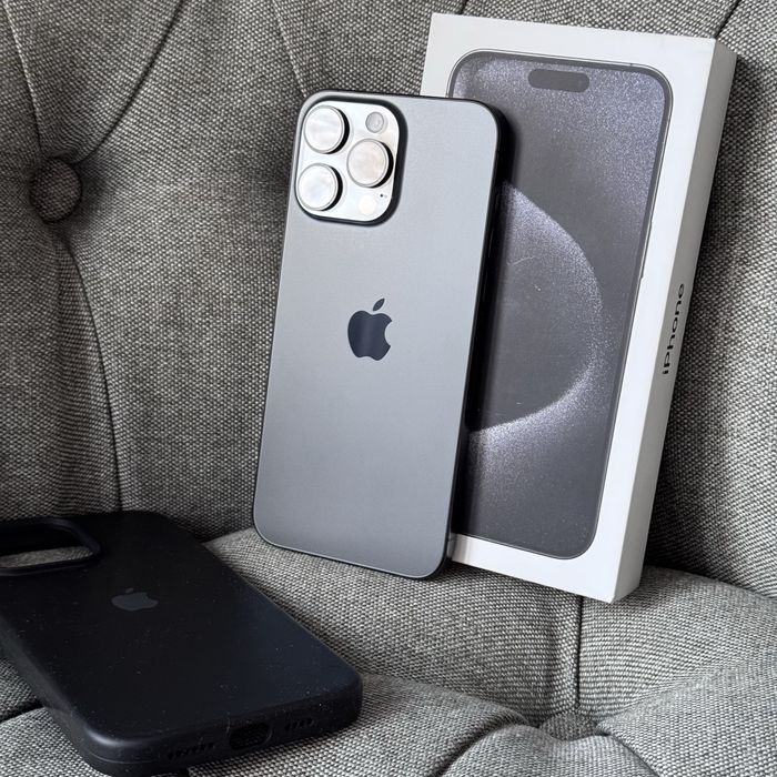 Apple iphone 15 Pro Max 256 Black Titan