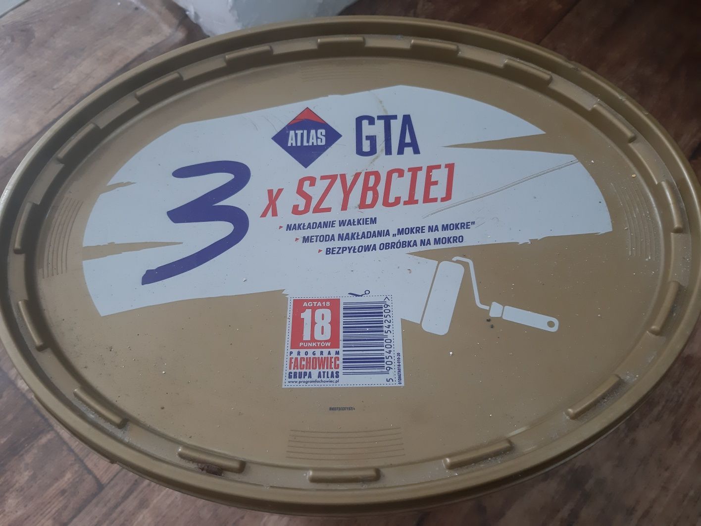 Gładź polimerowa biała 18kg