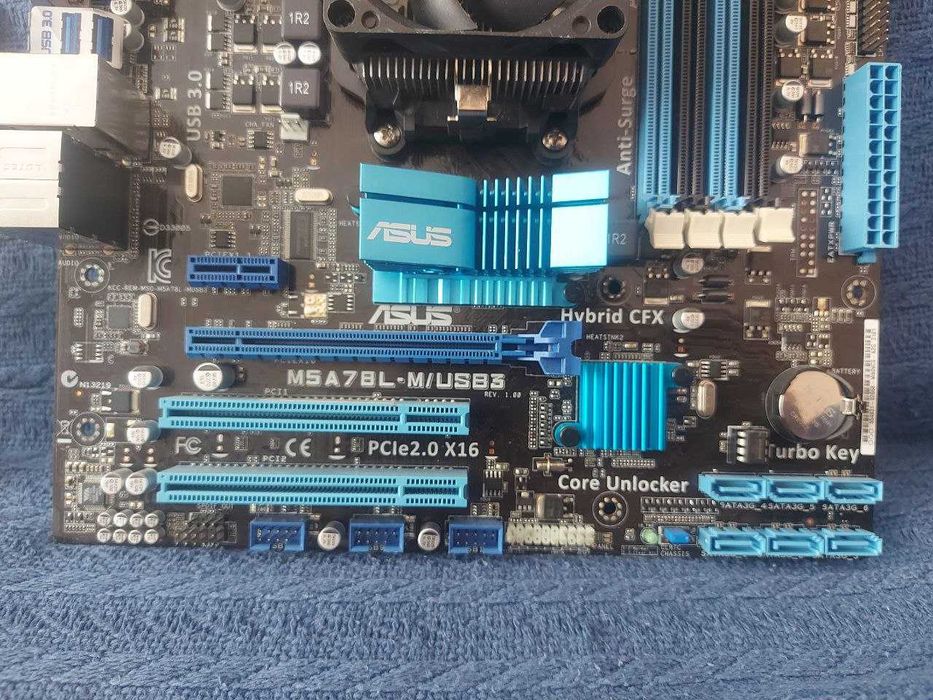 Комплект- Asus M5A78L-M USB3 -AMD-FX-6300