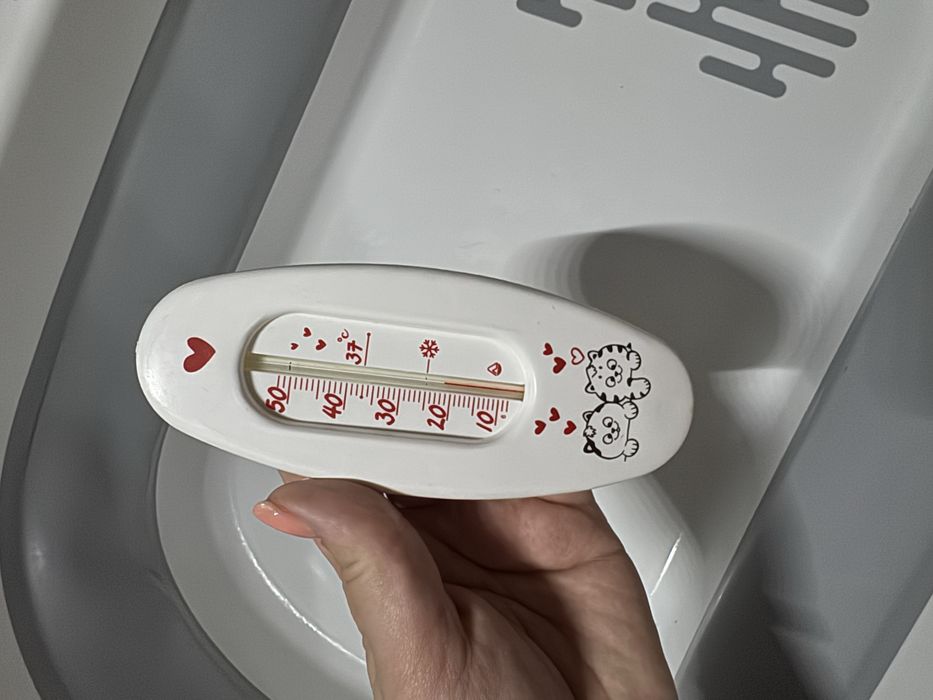 Ванночка з матрасиком-гамаком + термометр