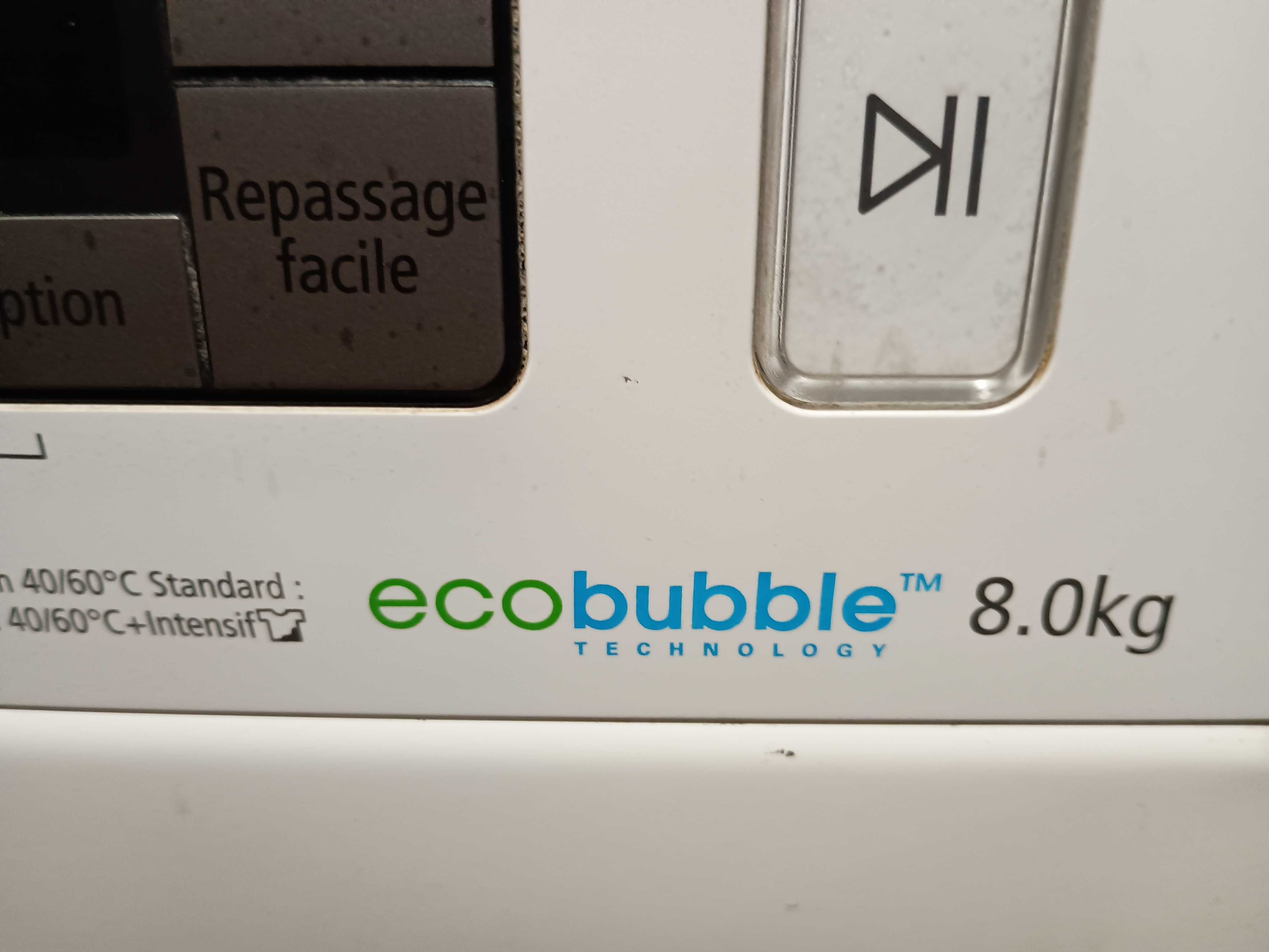 Pralka SAMSUNG EcoBubble 8 kg/1400 obr.PL .Gwarancja.LCD.