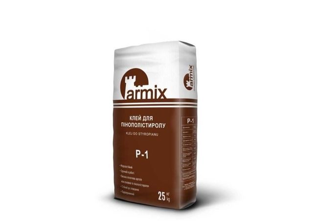 Armix P1, клей для приклеювання пінопласту