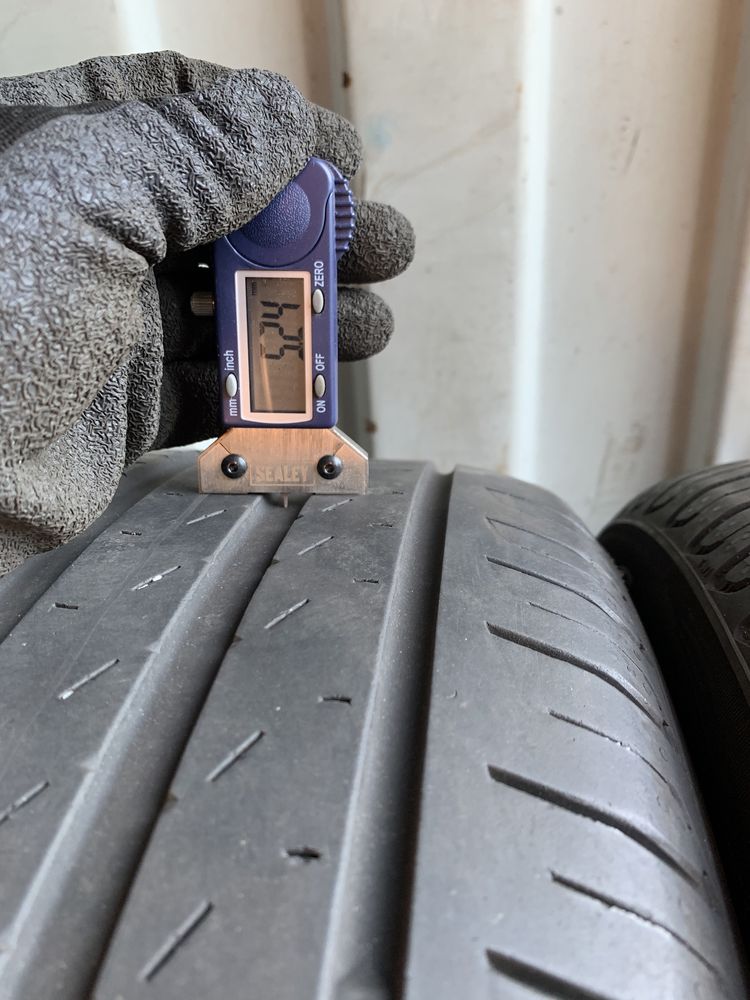 Dwie opony pirelli cinturato p7 225/55/18 2019r.