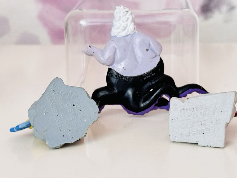 Figurka bajka Mała Syrenka, Urszula, krab Sebastian, Florek, Bullyland