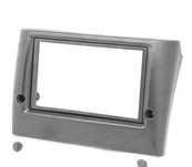 MOLDURA ADAPTADOR PRETO PARA RADIO 2-DIN PARA FIAT STILO