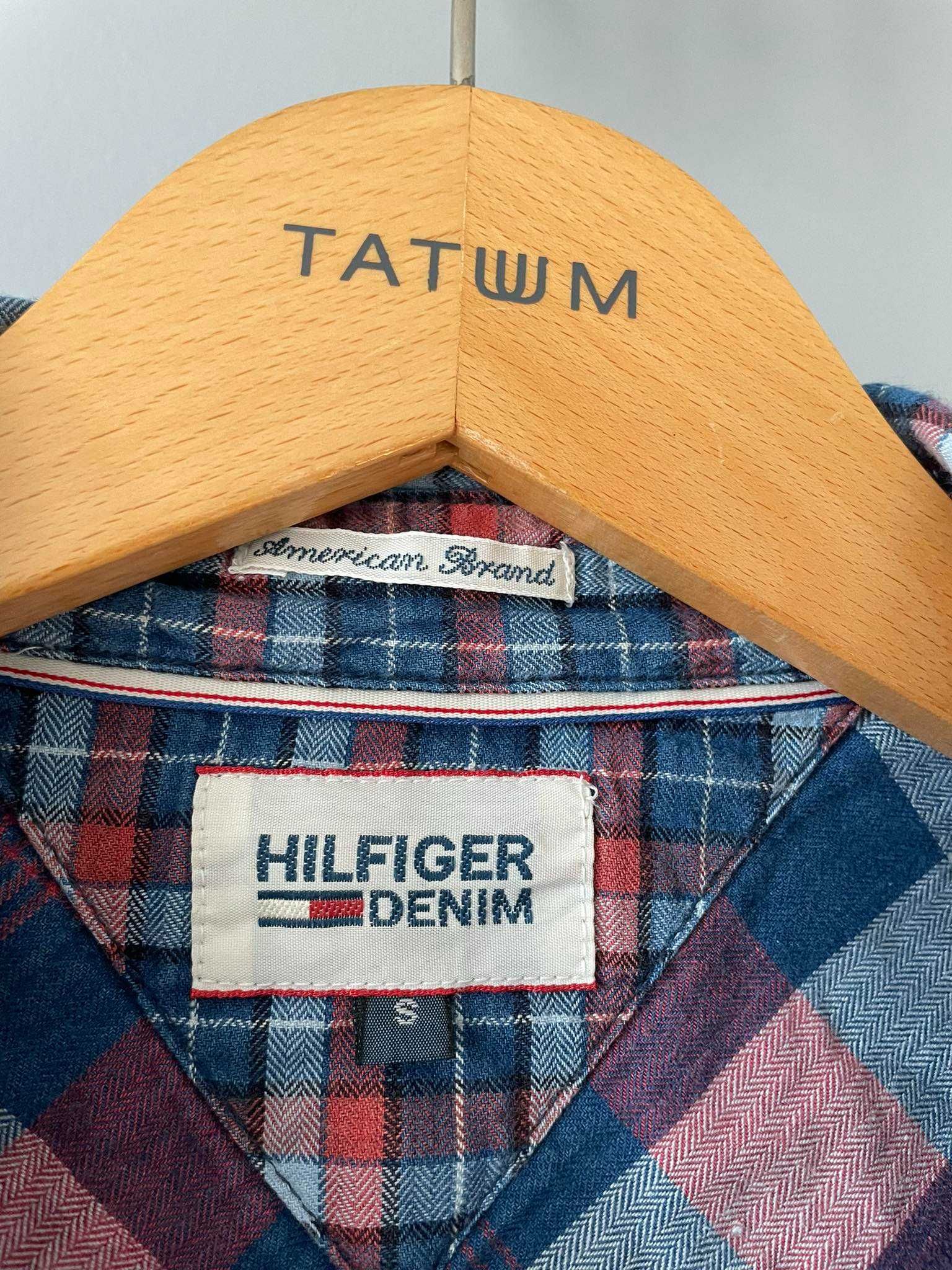 Flanelowa koszula w kratkę Tommy Hilfiger S