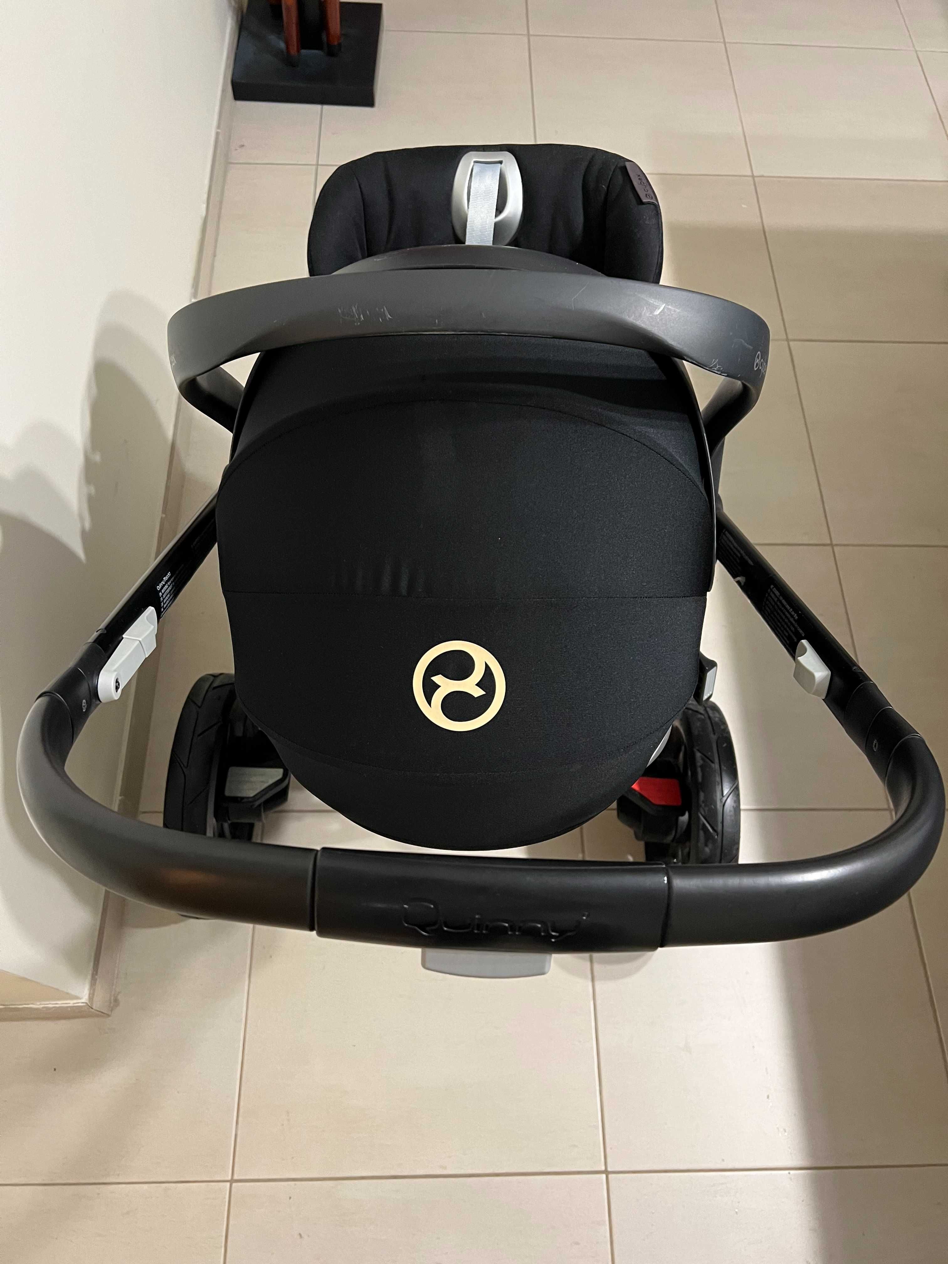 Carrinho Quinny Moodd + Babycoque Cybex Platinum