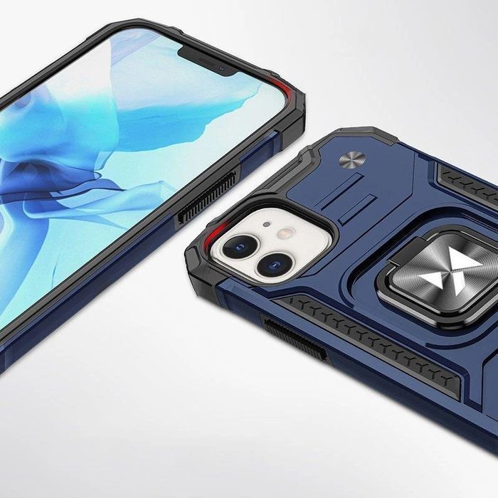Wozinsky Ring Armor etui iPhone 14 Plus uchwyt magnetyczny ring