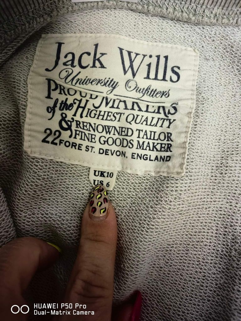 Bluza szara Jack Wills 38