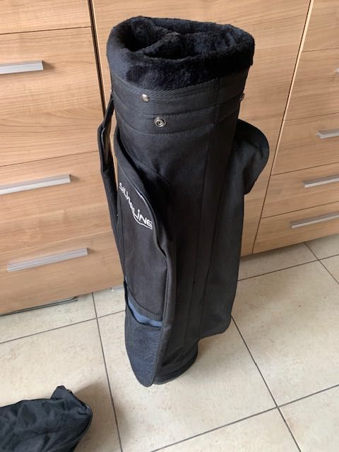 Torba golfowa do golfa SILVER LINE kaptur 90x17x17 cm