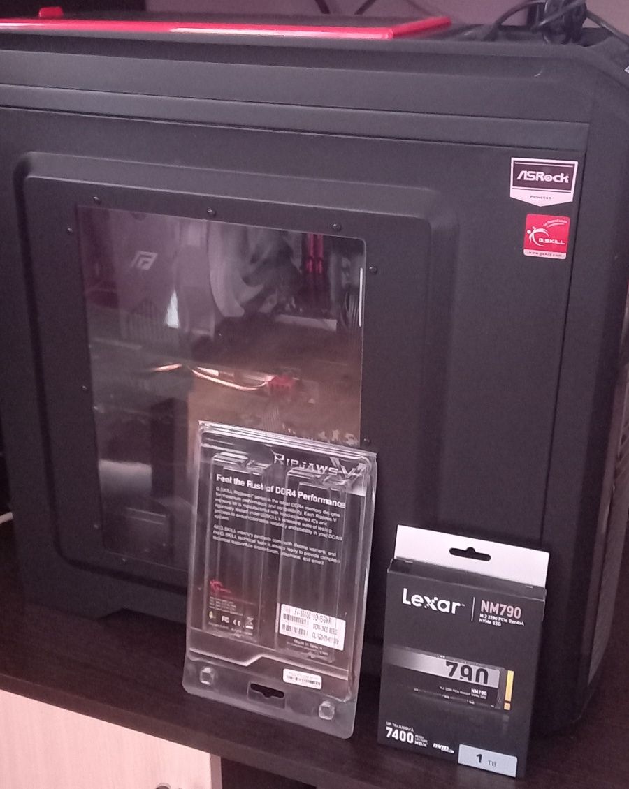 Продам пк rtx2060 12gb Ryzen7 5700х. 16гб озу.