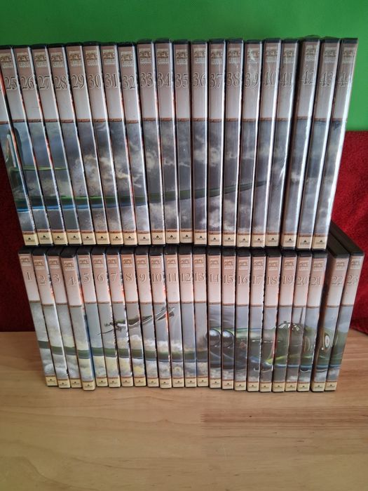 Sprzedam serie płyt na DVD (44 szt) , z czasów ll wojny światowe