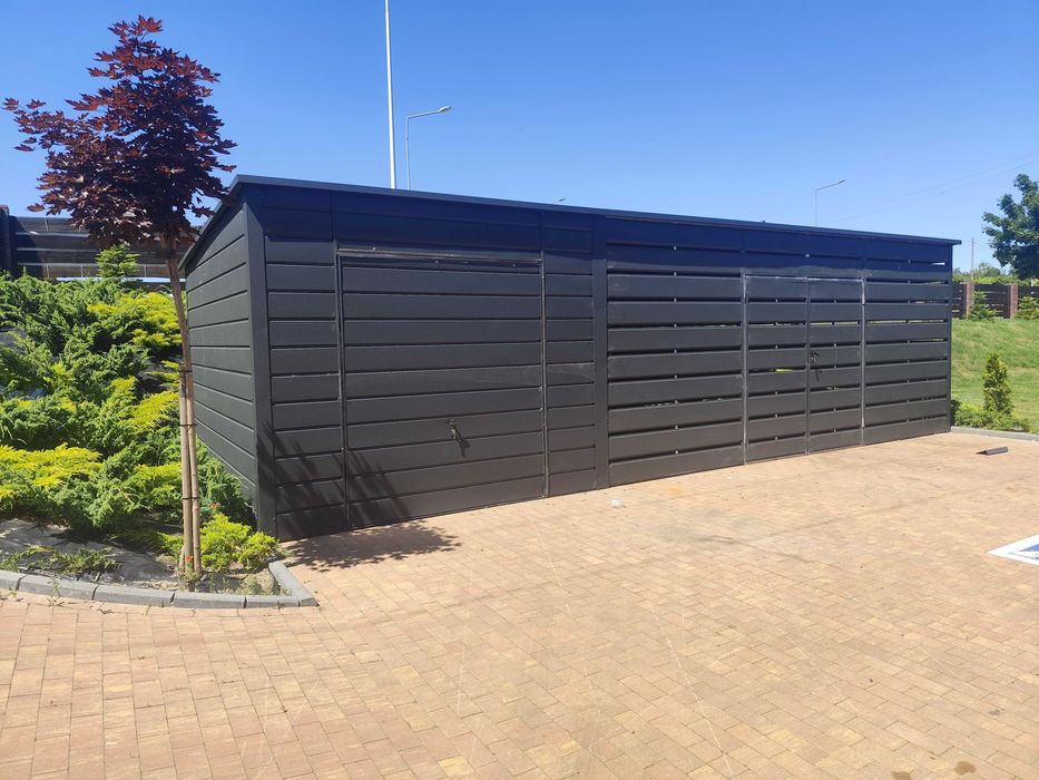 Garaż Blaszany/Schowek /ALTANA OGRODOWA/Złoty Dąb  - Maj-Blach