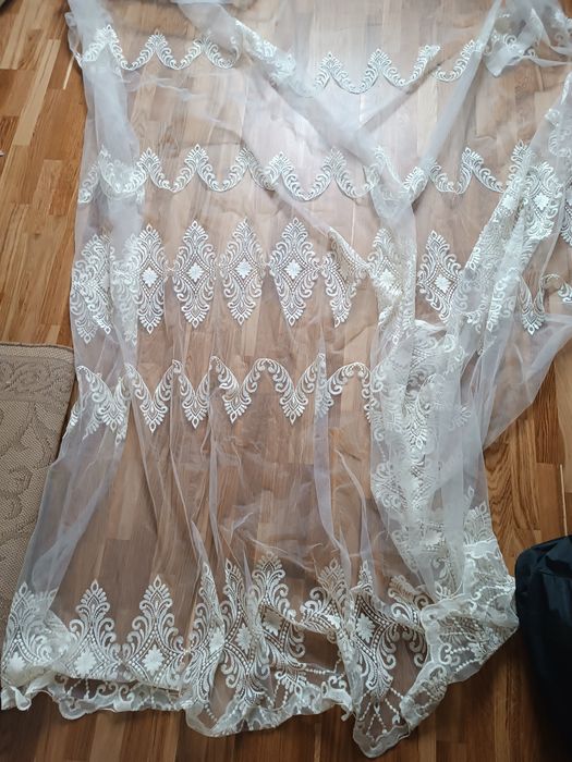 Тюль 2,80* ширина 2,90 довжина на ленті