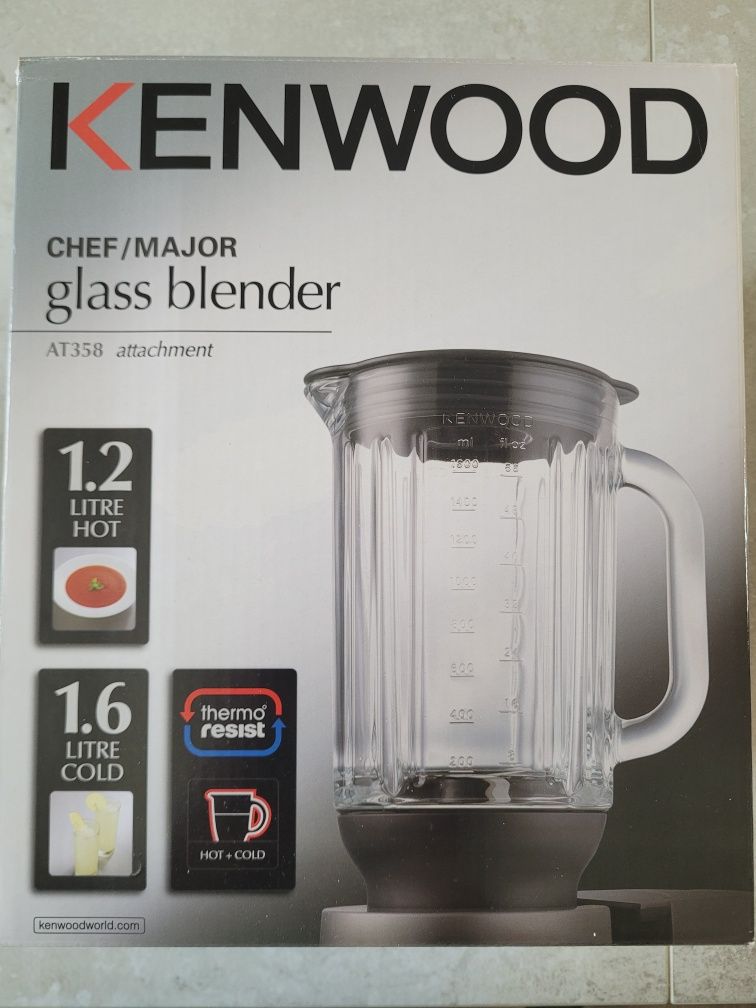 Kielich do blendera Kenwood z niewielkim defektem