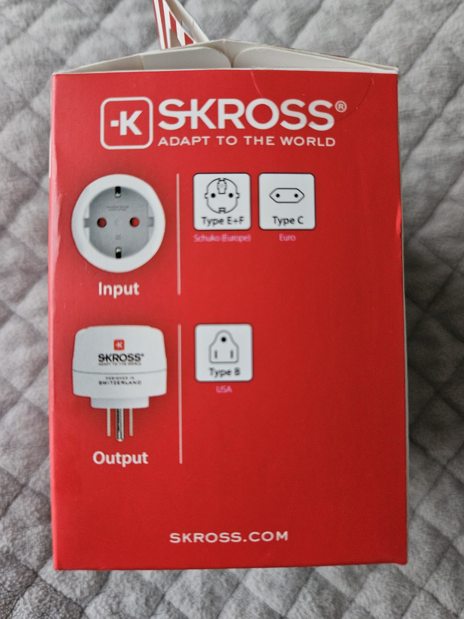 Adapter podróżny do USA Skross