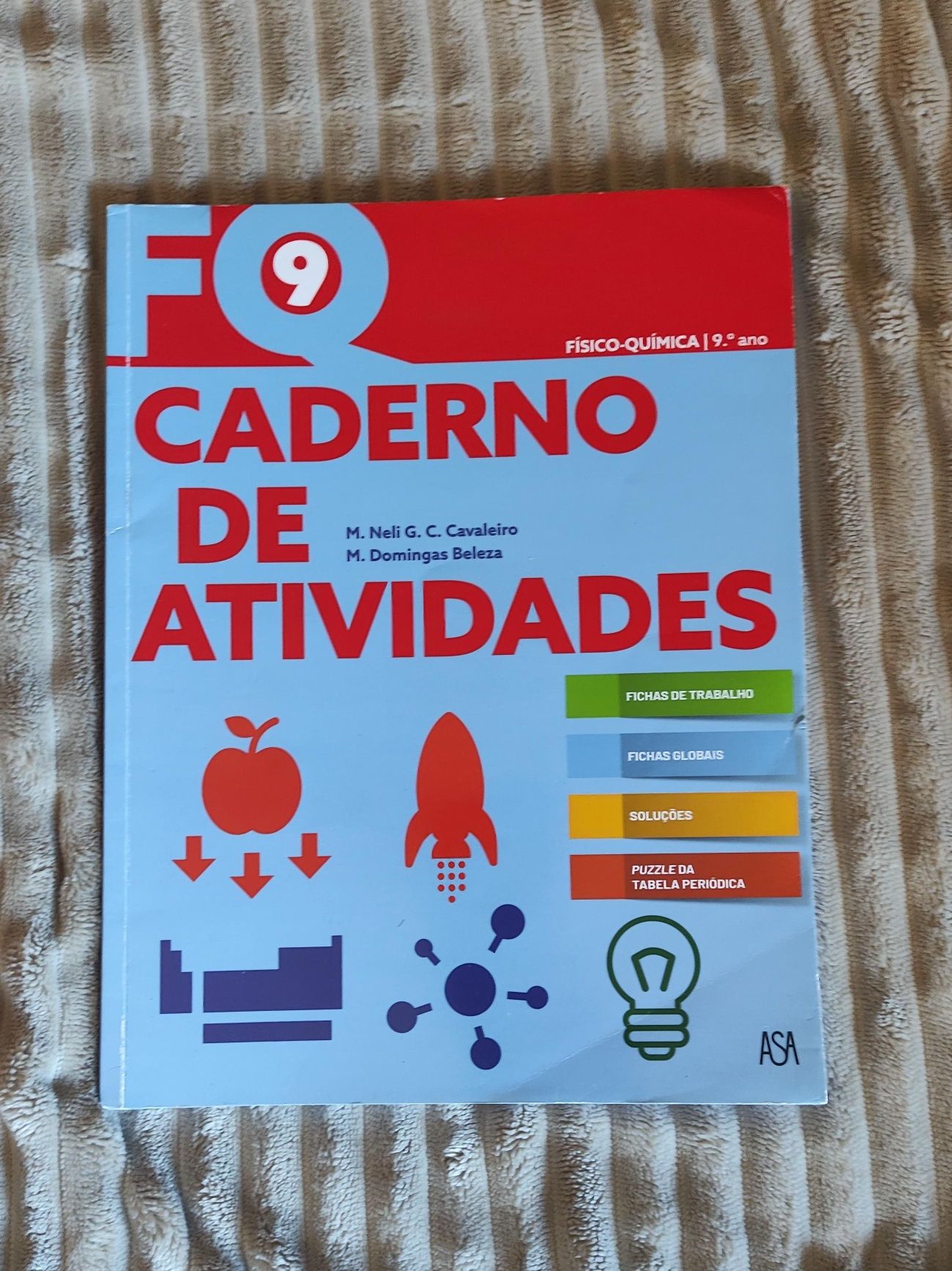 Manuais+caderno de atividades de físico-química 9°ano