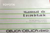 Manual de instruções Toyota Celica st185