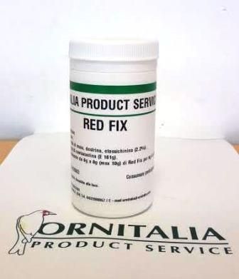 Ornitalia RED-FIX intensywny czerwony barwnik kanarek 100g