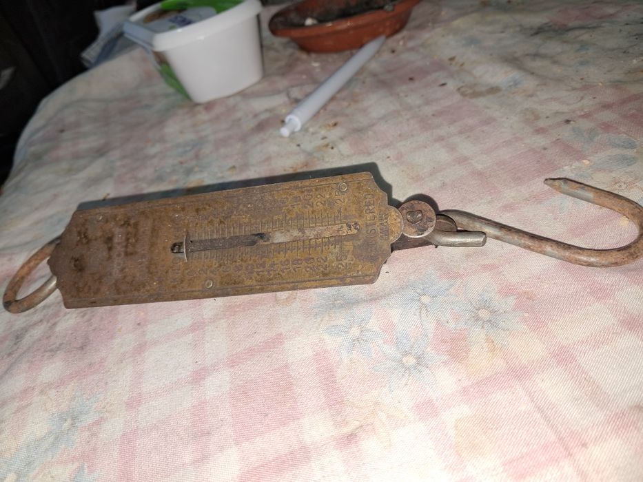 Balanca antiga em ferro