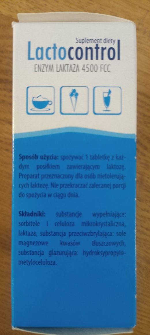 Lactocontrol 70 tabletek nowe nieotwarte opakowanie