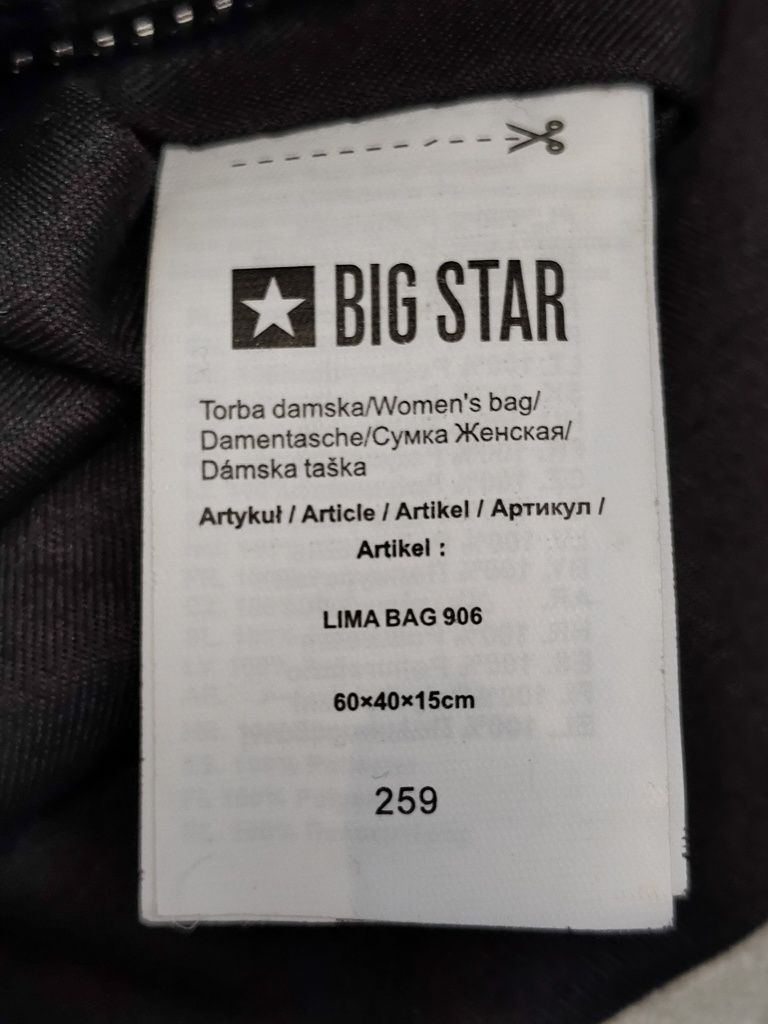 Sprzedam nową torbę Big Star