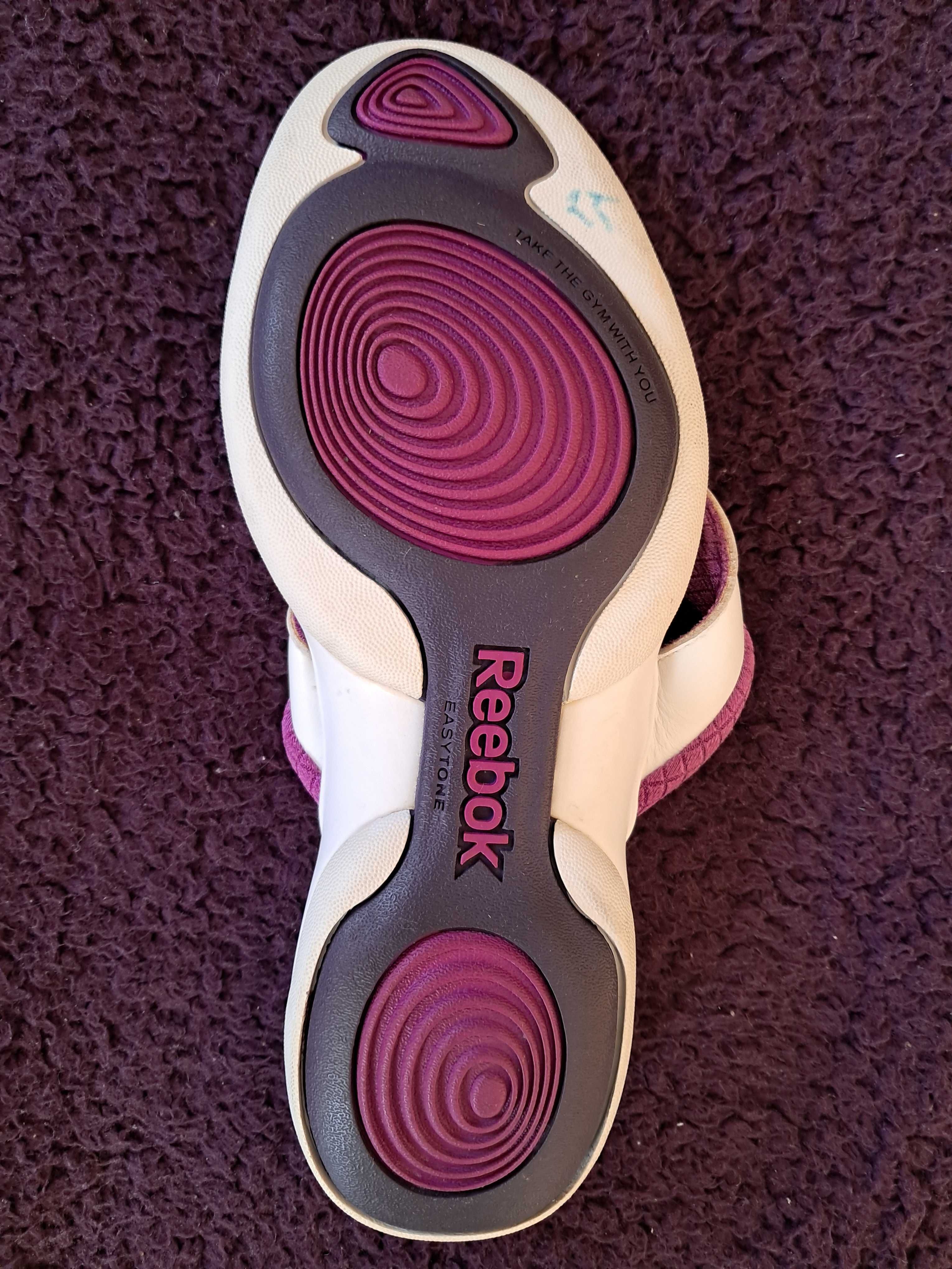 Klapki skórzane - oryginalne Reebok