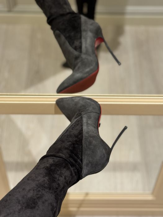 Чоботи ботфорти панчохи типу Casadei , сапоги чулки ідеальний стан!