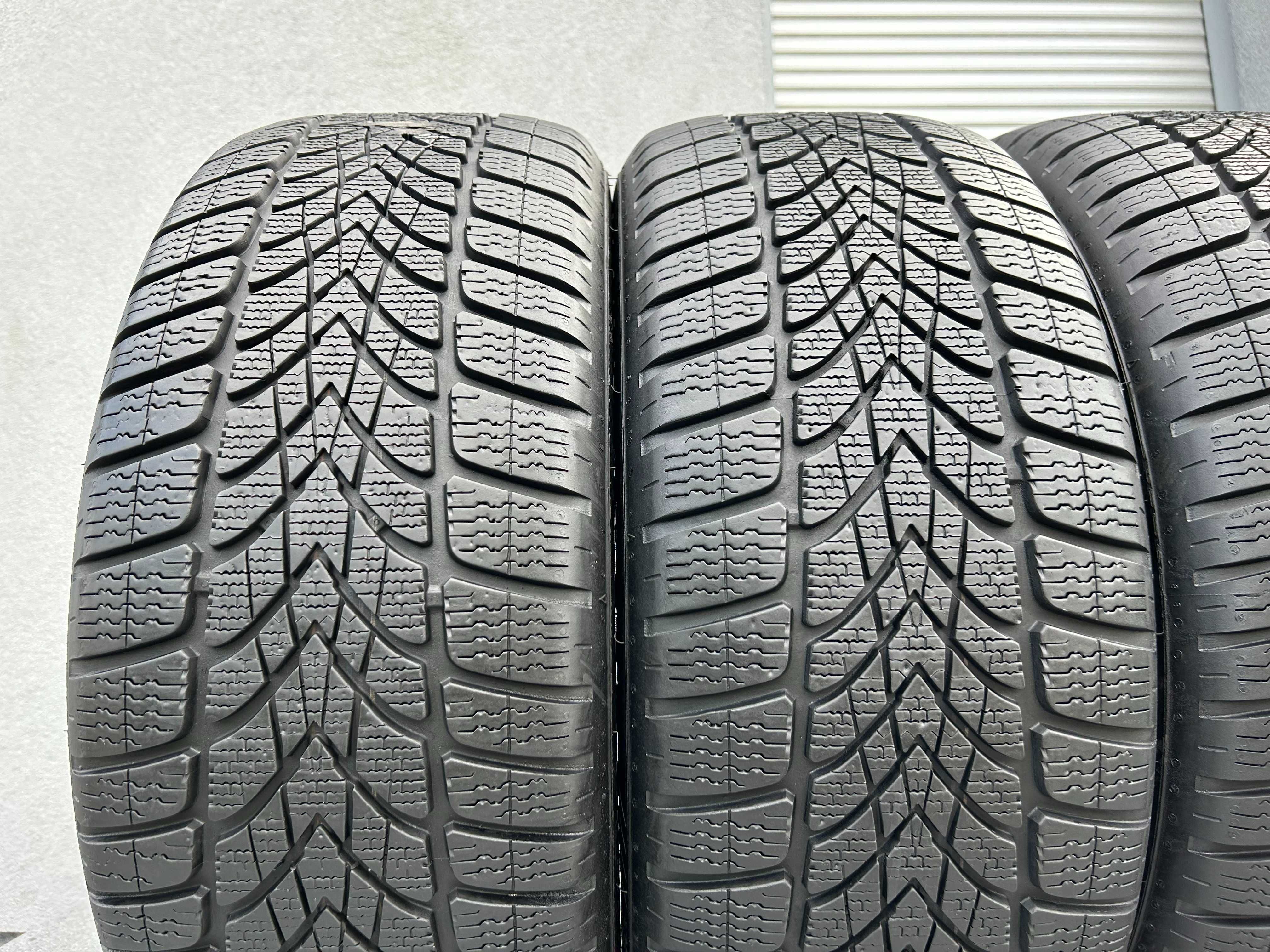 4szt zima 225/55R17 Dunlop 7mm 2020r świetny stan! Poleasingowe! LZ13