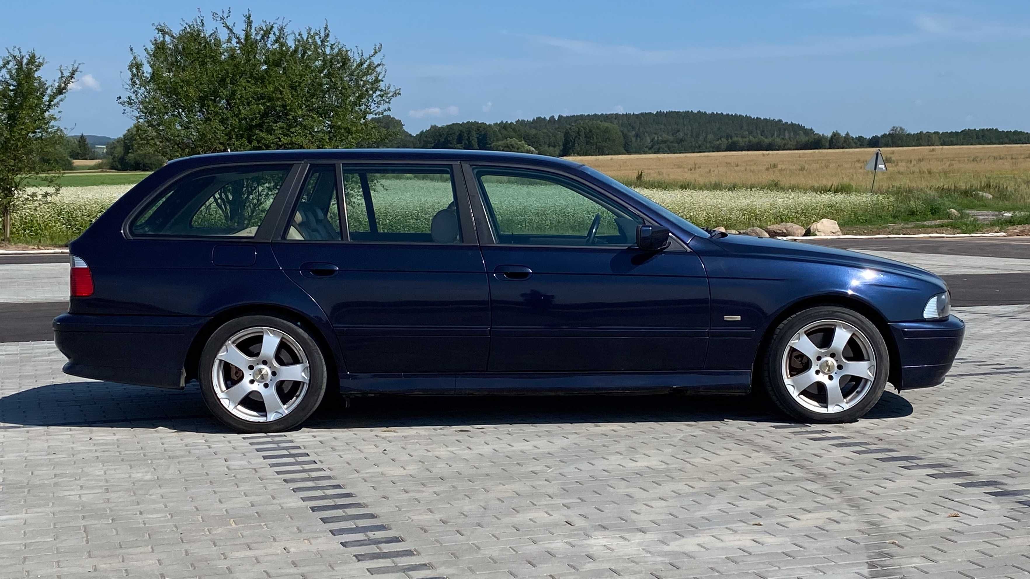 Bmw E39 530d Touring Kombi 3.0d M57 2001r jasne skóry