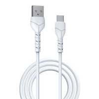 Devia Kabel Kintone Usb - Usb-C 1,0 M 2,1A Biały