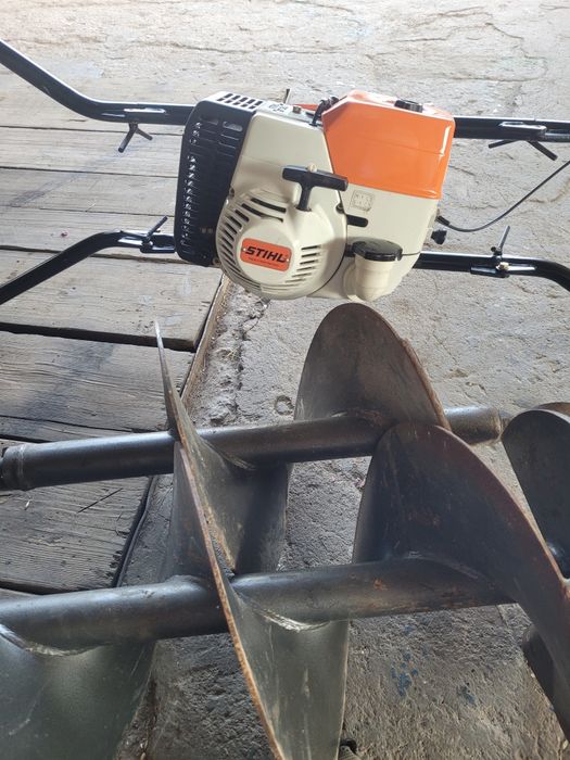 Wiertnica stihl BT360 jak NOWA 3x Świder