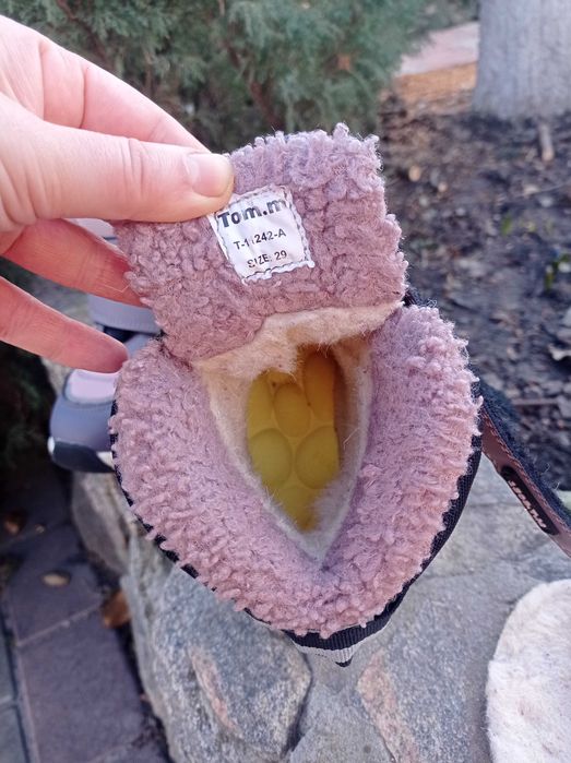 Зимові дитячі чобітки