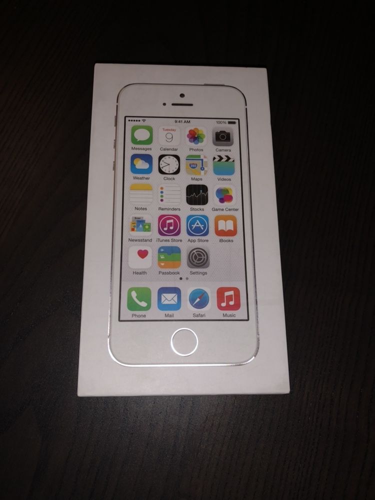 Caixa Iphone 5s branco