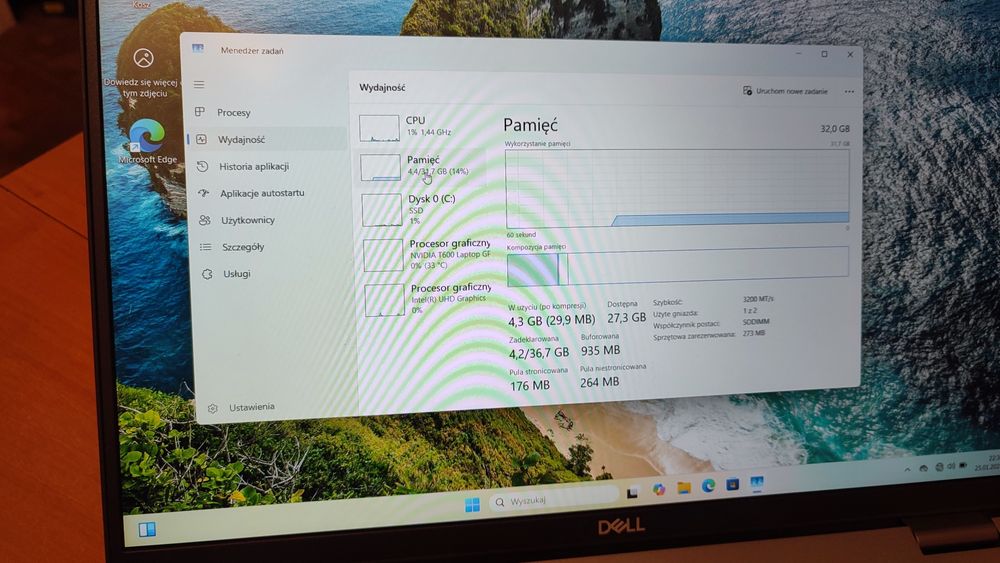 Dell Precision 3561 i7-11850H 32gb ram 512gb ssd Nvidia quadro t600