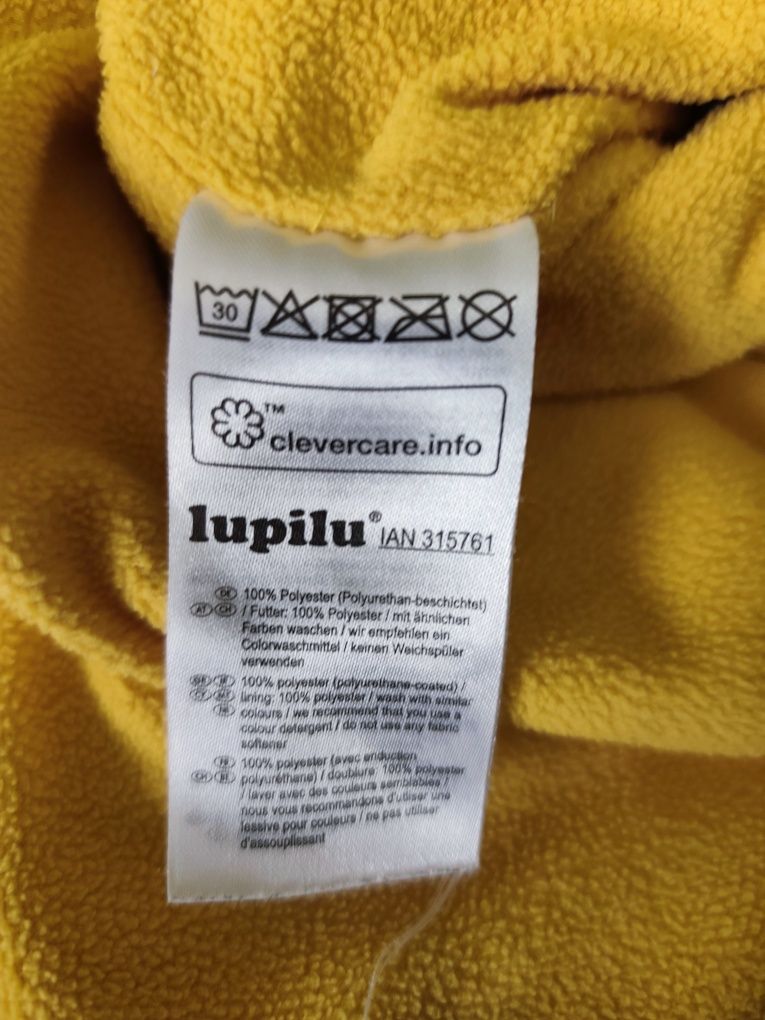 Przeciwdeszczowa kurtka lupilu 86/92