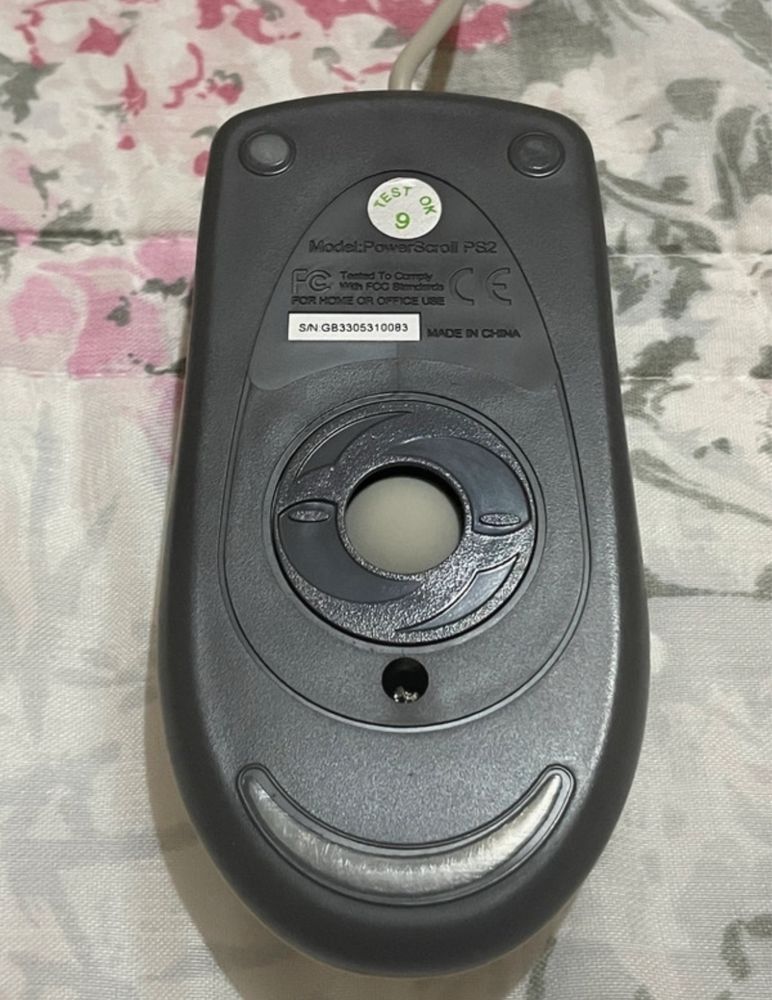 Mouse PC Power Scroll PS2 Genius
